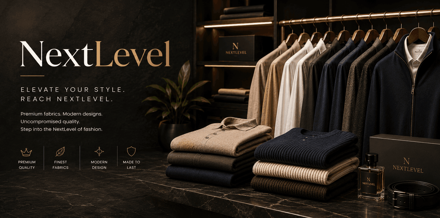 Ready to wear, paid at the door.